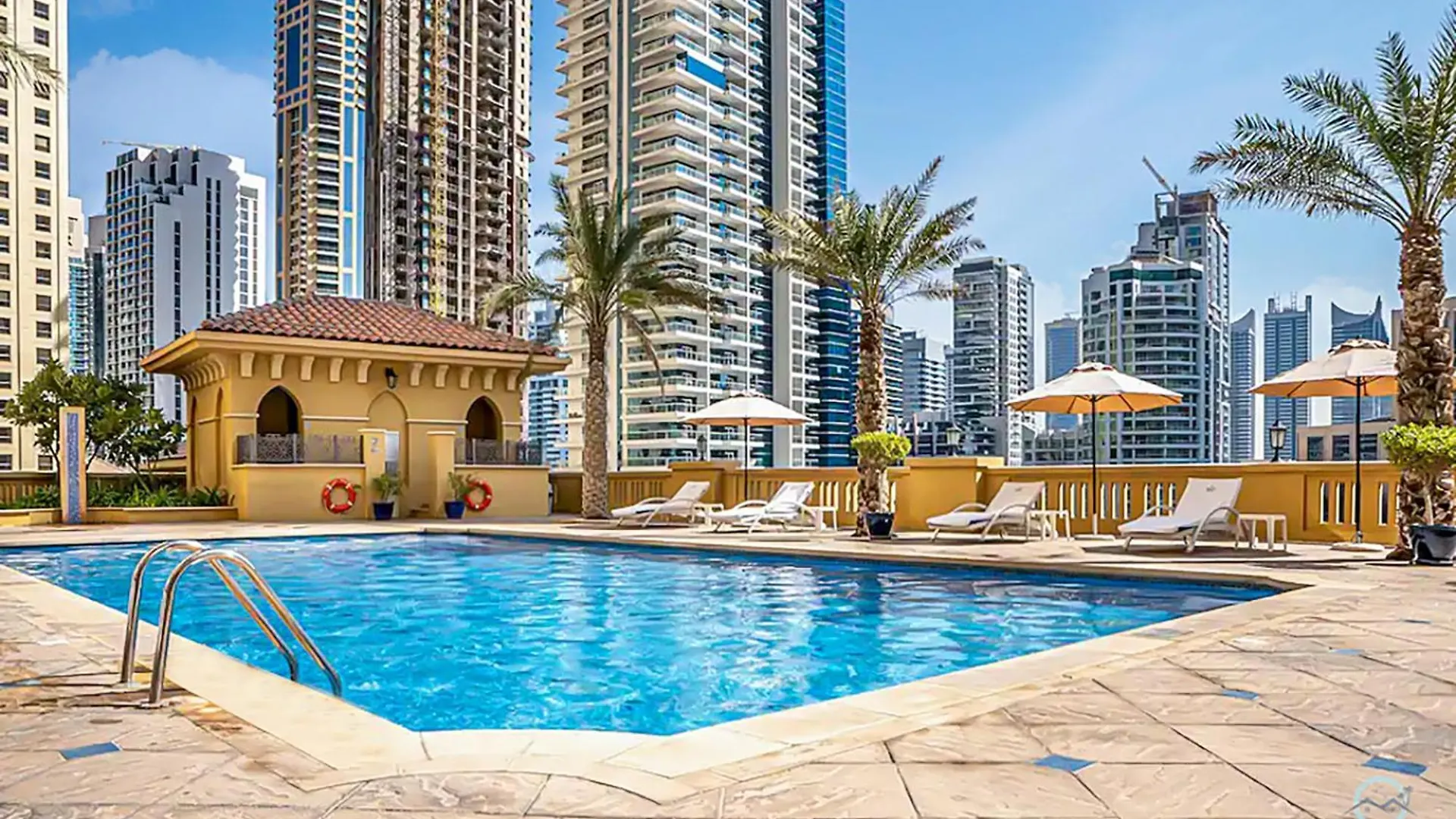 Апартаменты 1-Br Stunning Sea View Beachfront Jbr Дубай